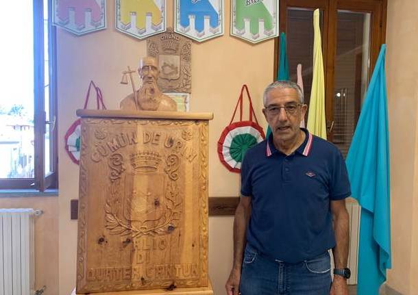 Il sindaco Cesare Moia