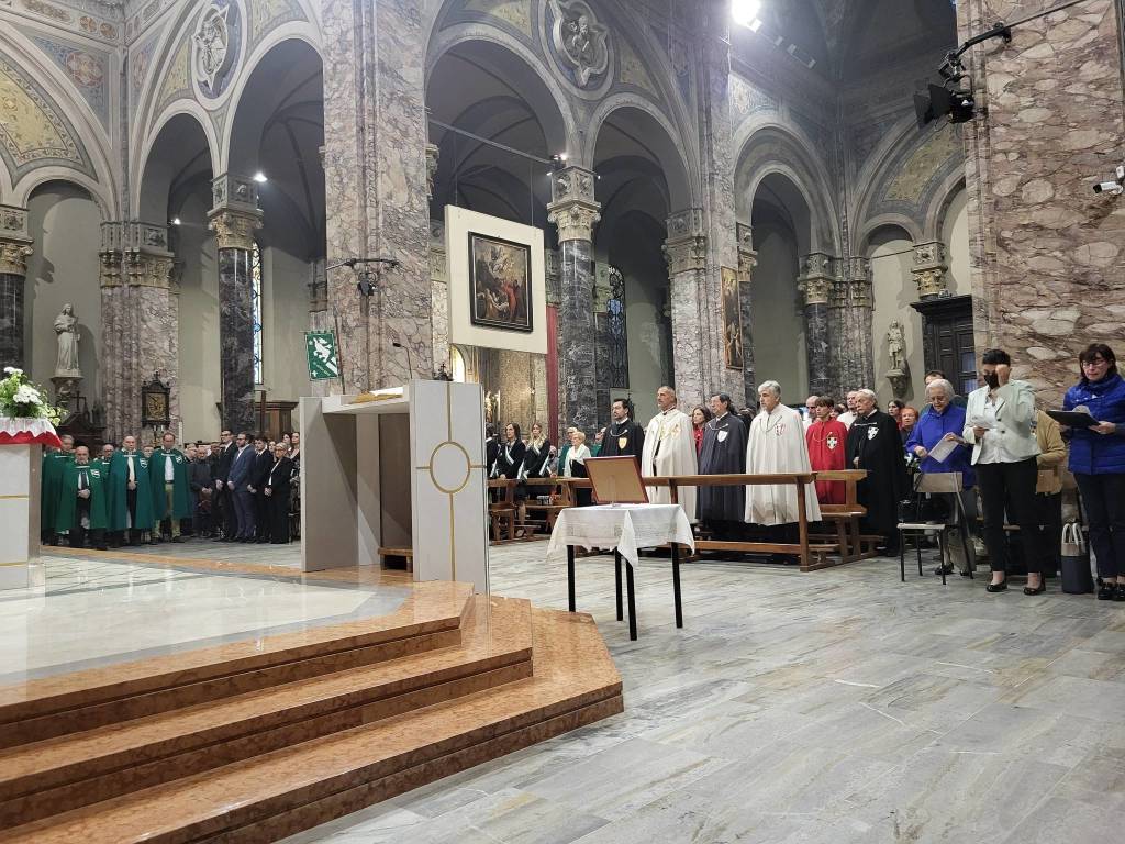 Palio di Legnano - Investitura religiosa della reggenza della contrada San Domenico