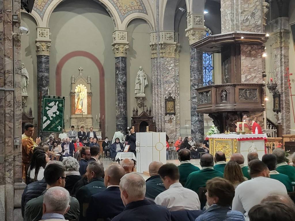 Palio di Legnano - Investitura religiosa della reggenza della contrada San Domenico