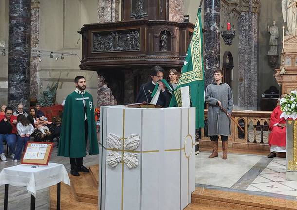 Palio di Legnano - Investitura religiosa della reggenza della contrada San Domenico