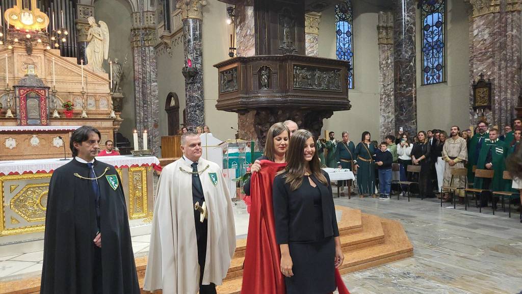 Palio di Legnano - Investitura religiosa della reggenza della contrada San Domenico