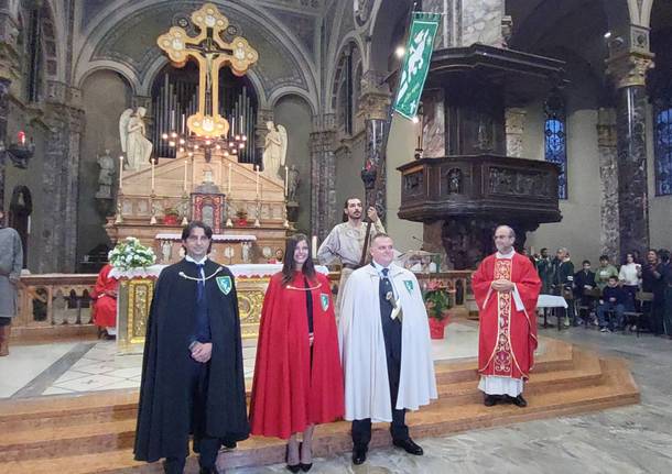 Palio di Legnano - Investitura religiosa della reggenza della contrada San Domenico