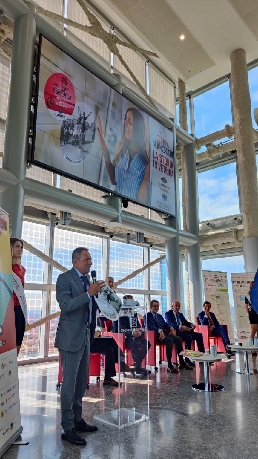 Presentazione Coppa Bernocchi in Regione Lombardia