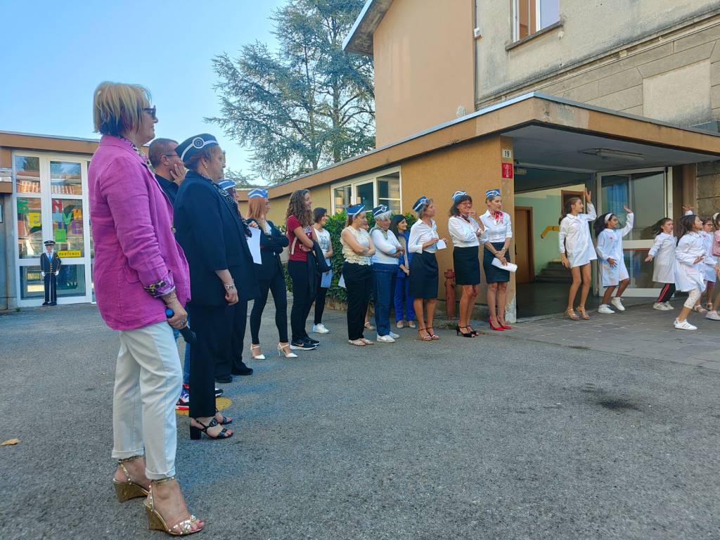 Primo giorno di scuola alla primaria Giuseppe Mazzini di Cislago