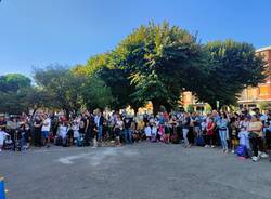 Primo giorno di scuola alla primaria Giuseppe Mazzini di Cislago