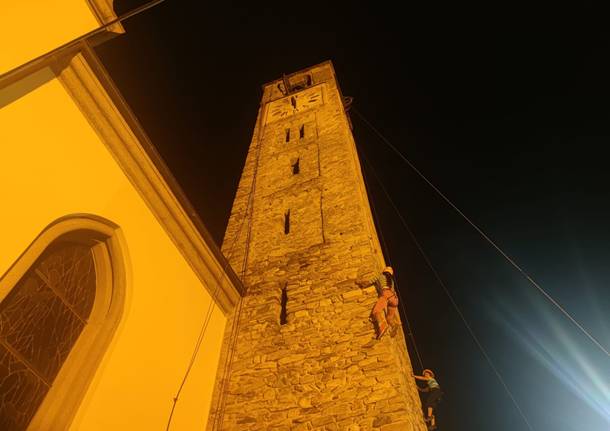 Scalata del campanile di Taino 