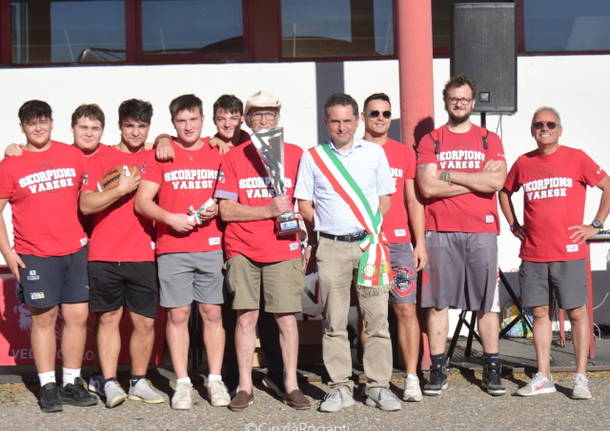 skorpions varese football americano festa dello sport vedano olona 2022