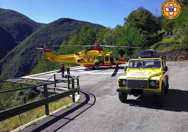 Gli interventi del soccorso alpino del Triangolo lariano