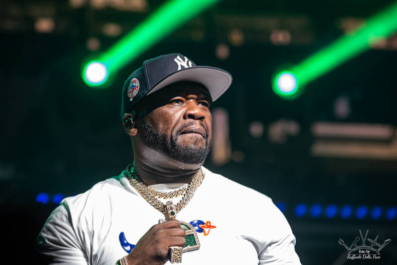 50 Cent in concerto al Mediolanum Forum di Milano 