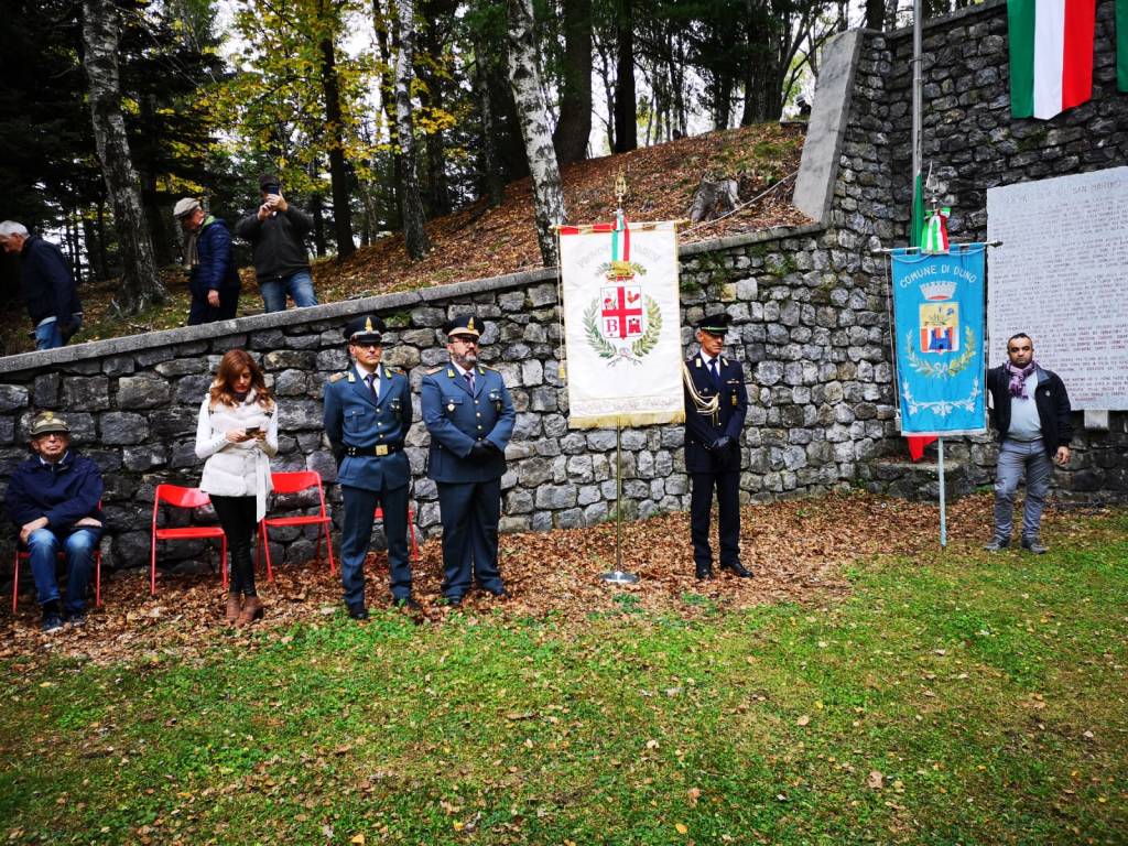 A Duno la celebrazione del 79esimo della battaglia partigiana di san Martino