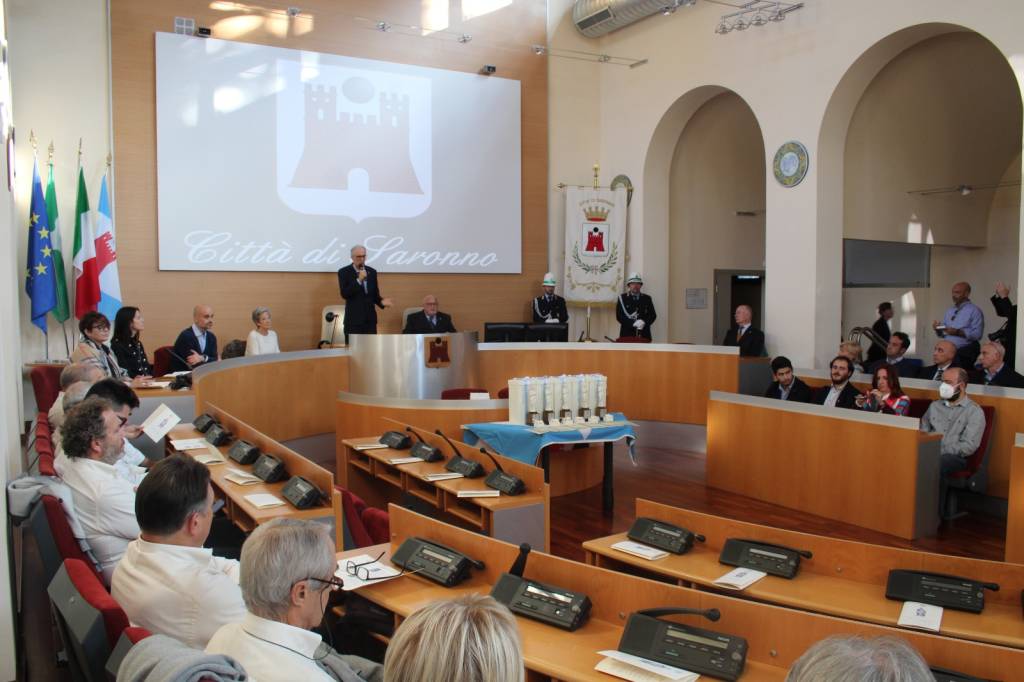 A Saronno le consegne della Civica Benemerenza della “Ciocchina” 2022