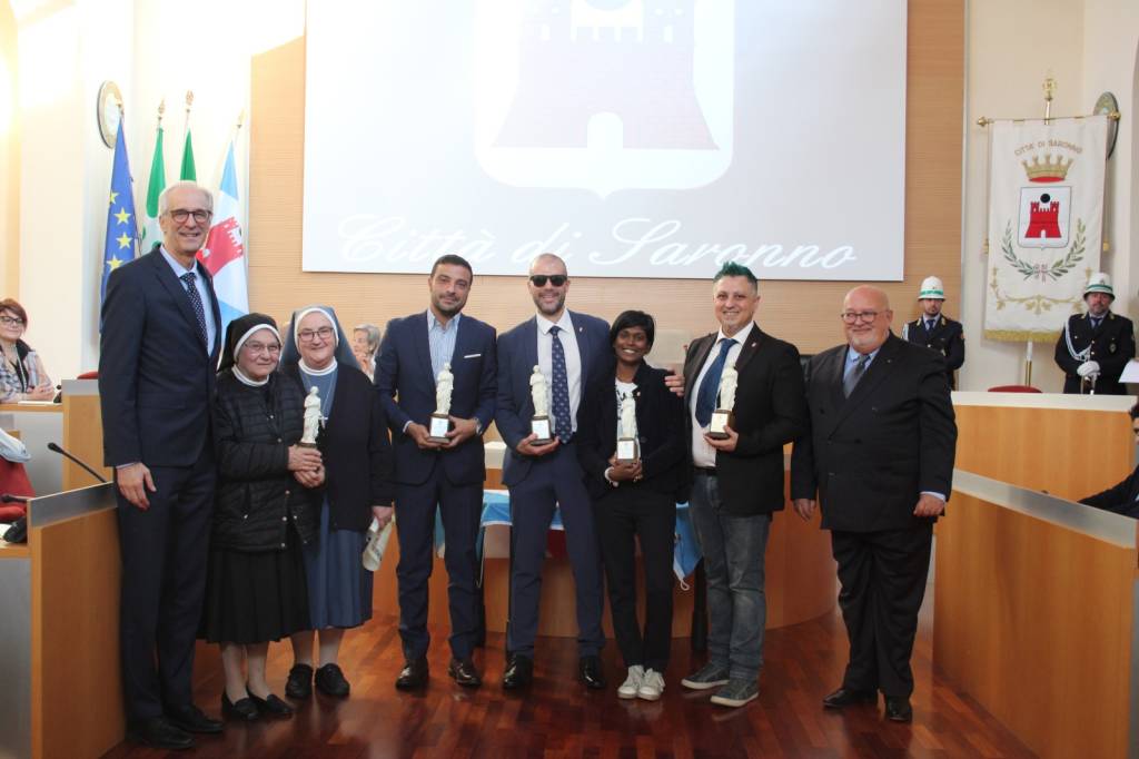 A Saronno le consegne della Civica Benemerenza della “Ciocchina” 2022