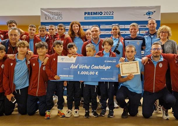 All'ASD Virtus Cantalupo il premio "Costruiamo il Futuro" 2022