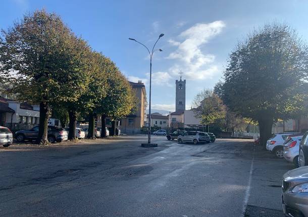 La nuova piazza Mercato di Cuveglio