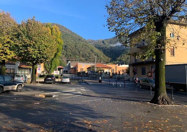 La nuova piazza Mercato di Cuveglio