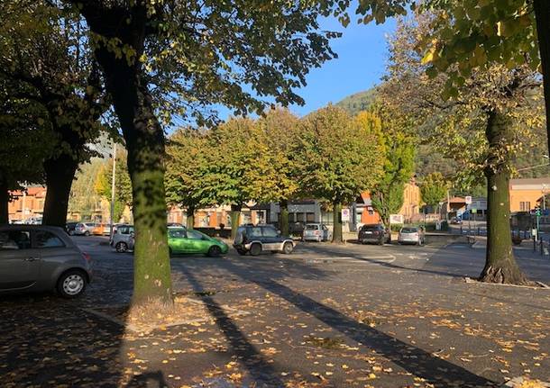 La nuova piazza Mercato di Cuveglio