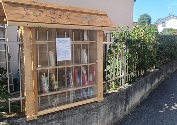 casetta dei libri cedrate gallarate