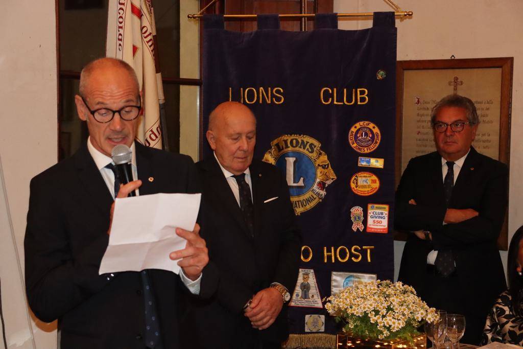 Cerimonia di apertura Lions Club Legnano Host