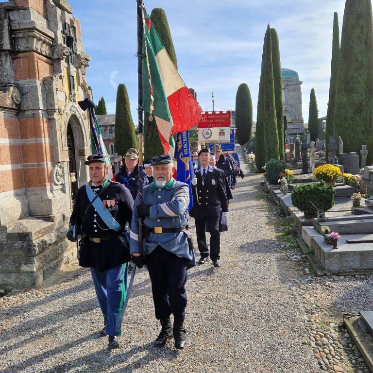 Commemorazione caduti varesini nelle Guerra d'Indipendenza