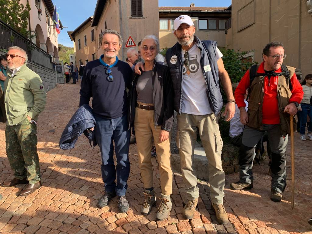 Cuasso al Monte - L'inaugurazione della Linea della Pace