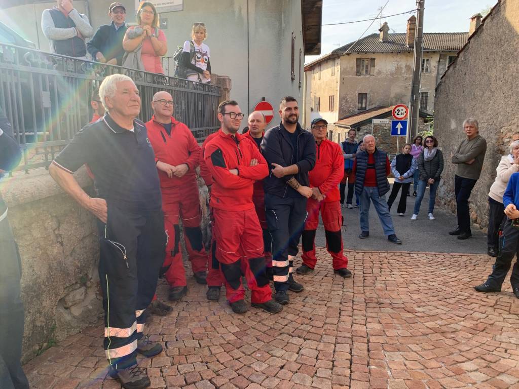 Cuasso al Monte - L'inaugurazione della Linea della Pace