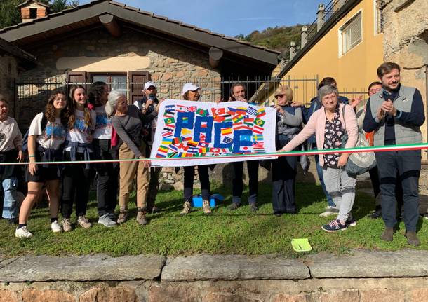 Cuasso al Monte - L'inaugurazione della Linea della Pace