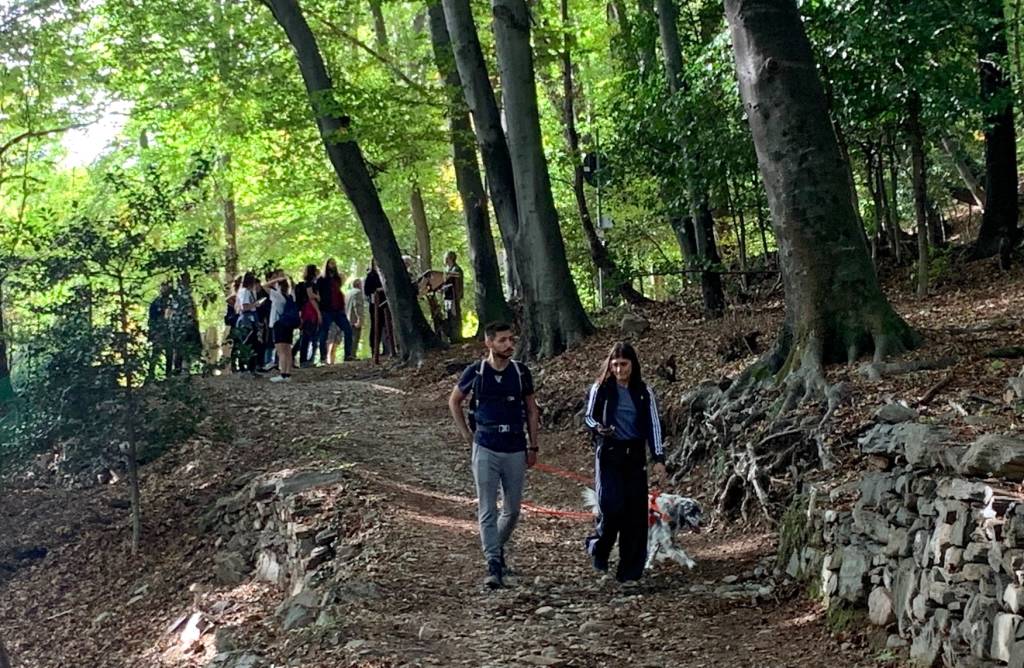 Cuasso al Monte - L'inaugurazione della Linea della Pace