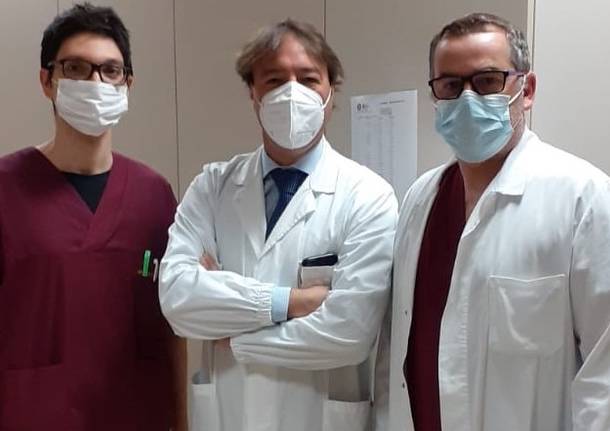 equipe chirurgia Il dottor Umberto Besana e il dottor Davide Perri