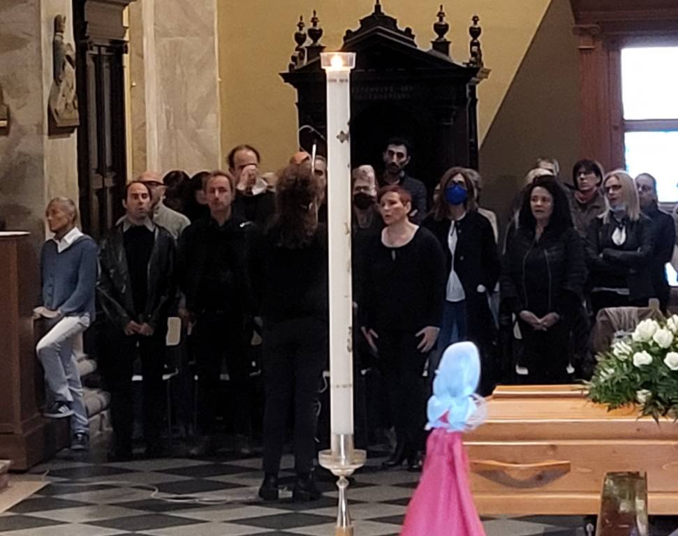 Funerali di Daniela Cassina a Nerviano