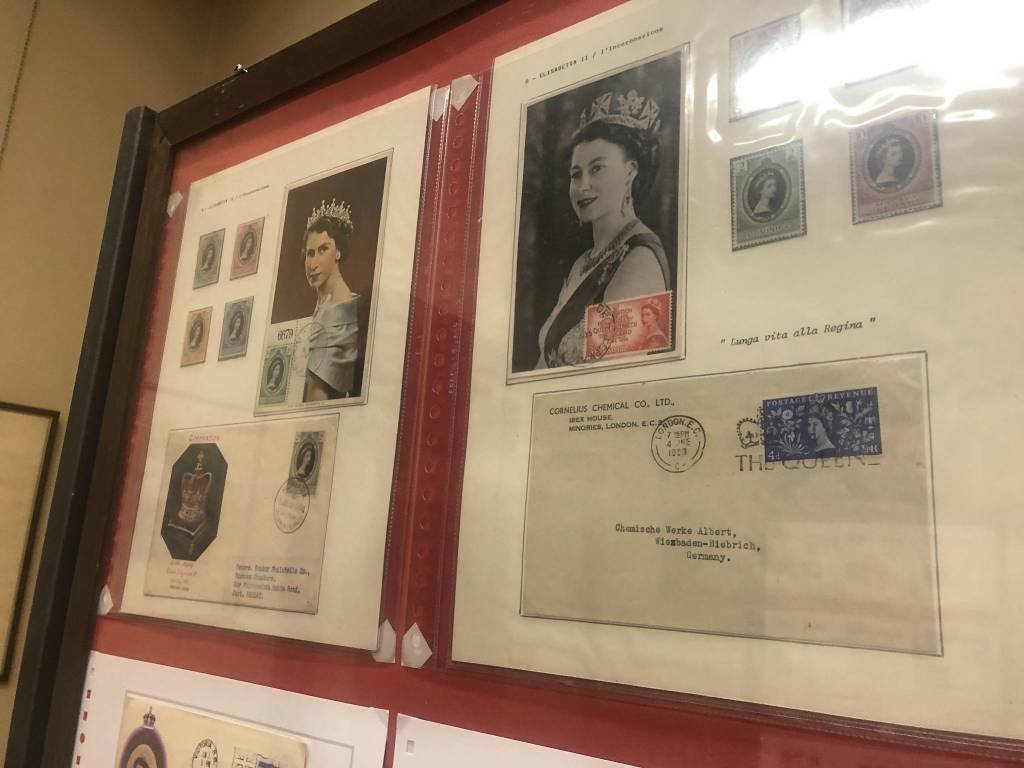 Giuseppe Saronni alla mostra filatelica in Famiglia Legnanese