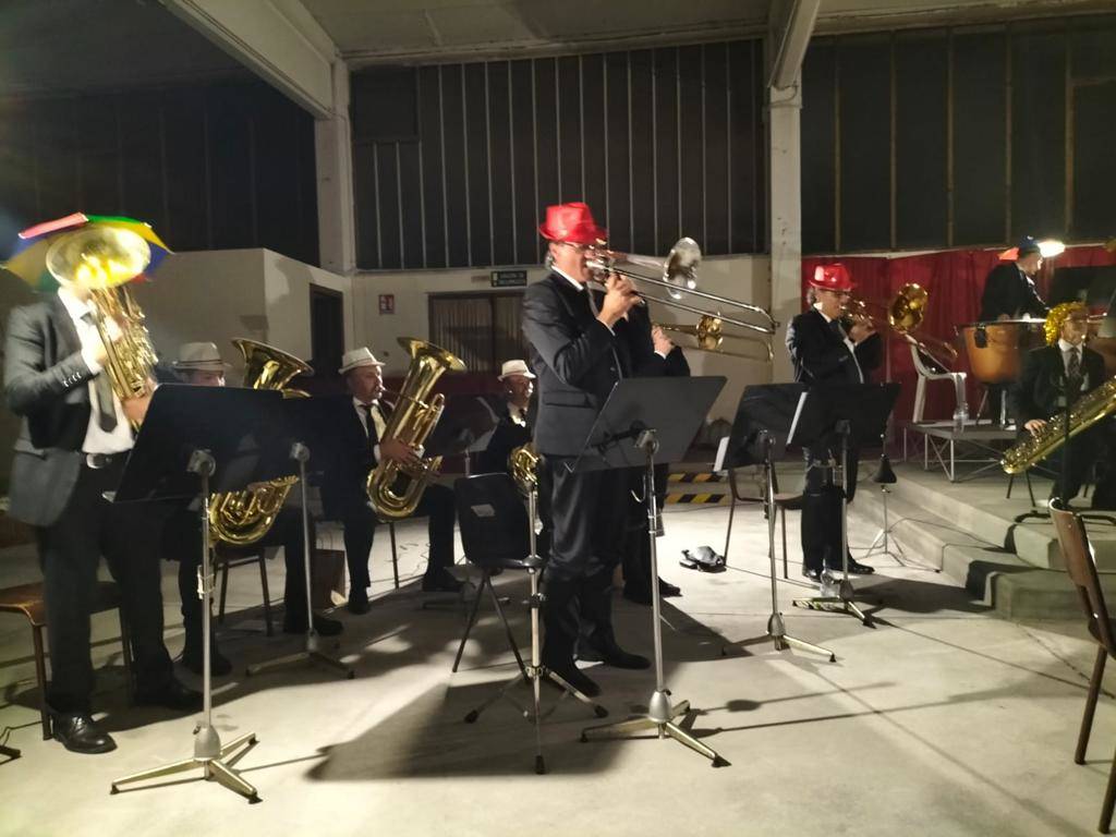 Il concerto del corpo musicale di Villa Cortese 