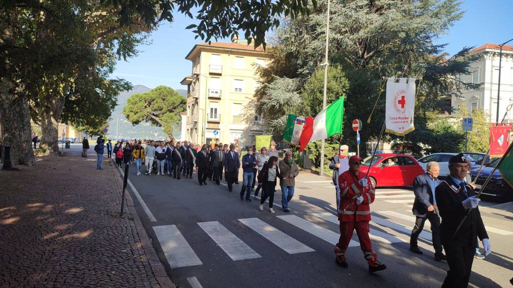 L'omaggio della Città di Luino ai Caduti della Gera
