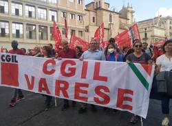 La Cgil di Varese alla manifestazione di Roma