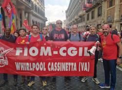 La Cgil di Varese alla manifestazione di Roma