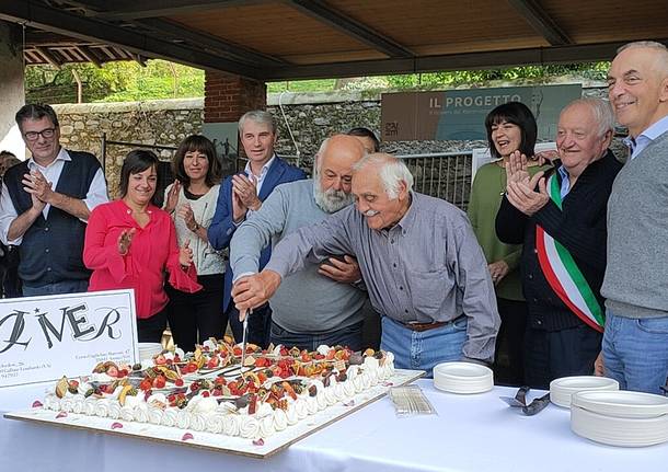 La festa per i cento anni della Cooperativa  dei Pescatori del Lago di Varese