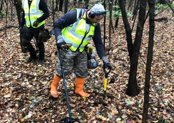 Metal detector boschi spaccio Gorla Minore 