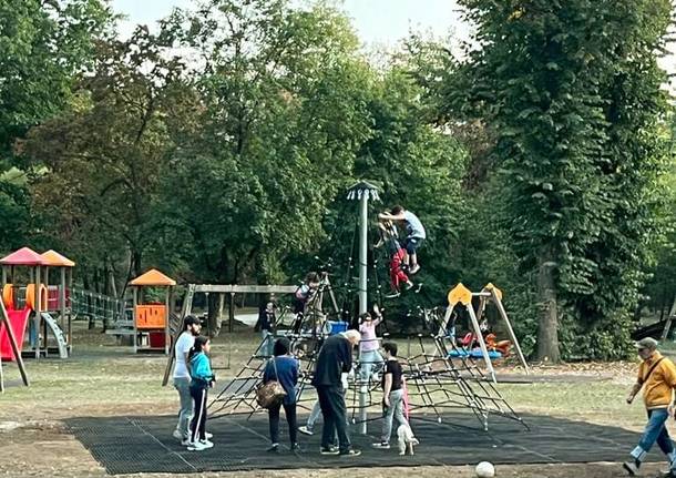 Nuovi giochi al Parco Alto Milanese