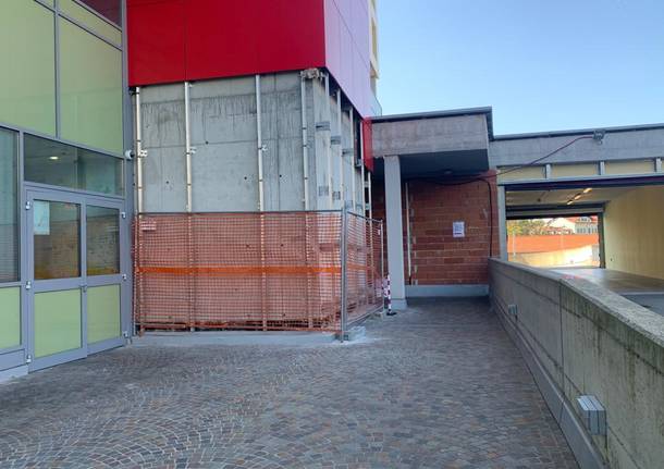 ospedale del ponte rimozione pannelli