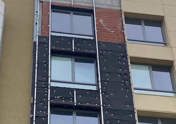 ospedale del ponte rimozione pannelli