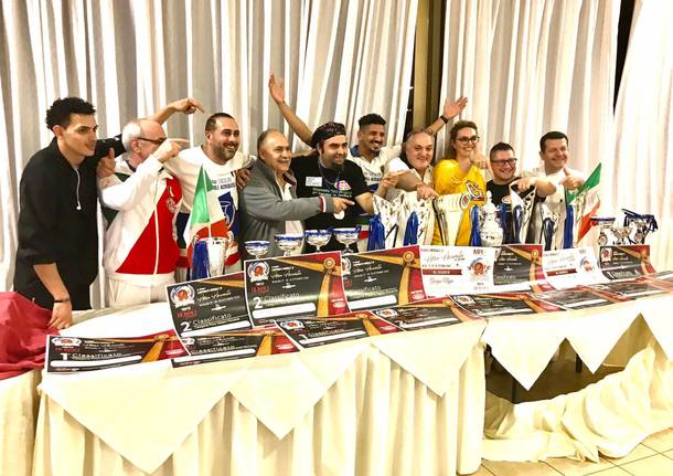 paolino bucca di nerviano al campionato mondiale di pizza piccante