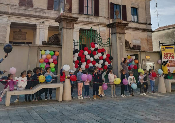 studenti alla coppa bernocchi nel Legnanese