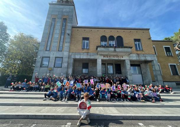 studenti alla coppa bernocchi nel Legnanese