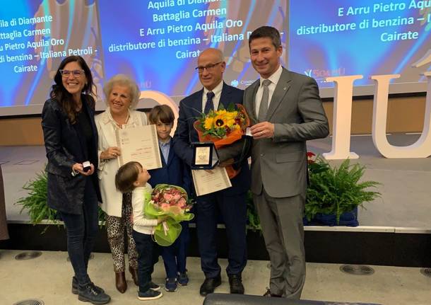 Varese - la premiazione dei Maestri del commercio 2022