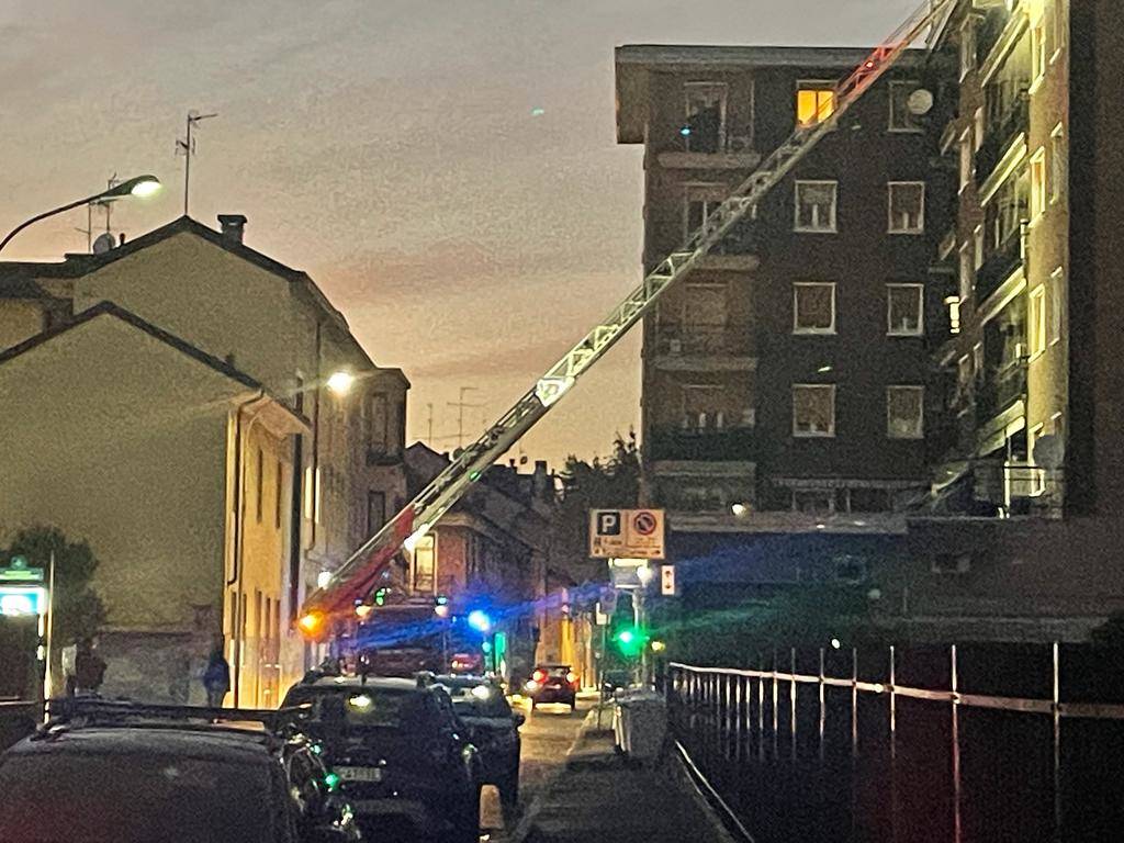 Vigili del Fuoco Legnano in via Liberazione