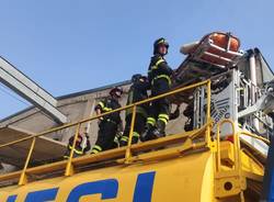 Vigili del Fuoco Legnano - Operaio caduto in una cisterna