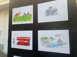 A Villa Mirabello di Varese la mostra dedicata al vignettista Morgione