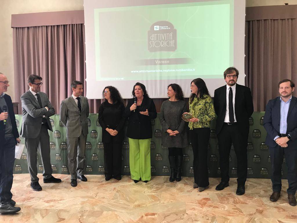 A Ville Ponti premiate 76 attività storiche della provincia di Varese. Guidesi: "Svolgono un servizio fondamentale"