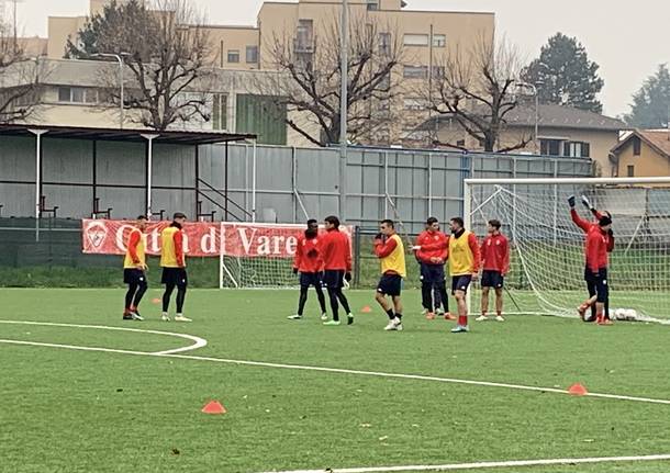 allenamento città di varese calcio