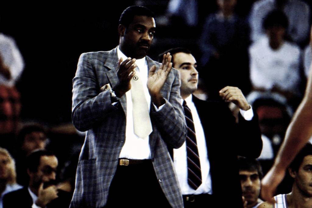 Joe Isaac con accanto il fido Lamberto Calore