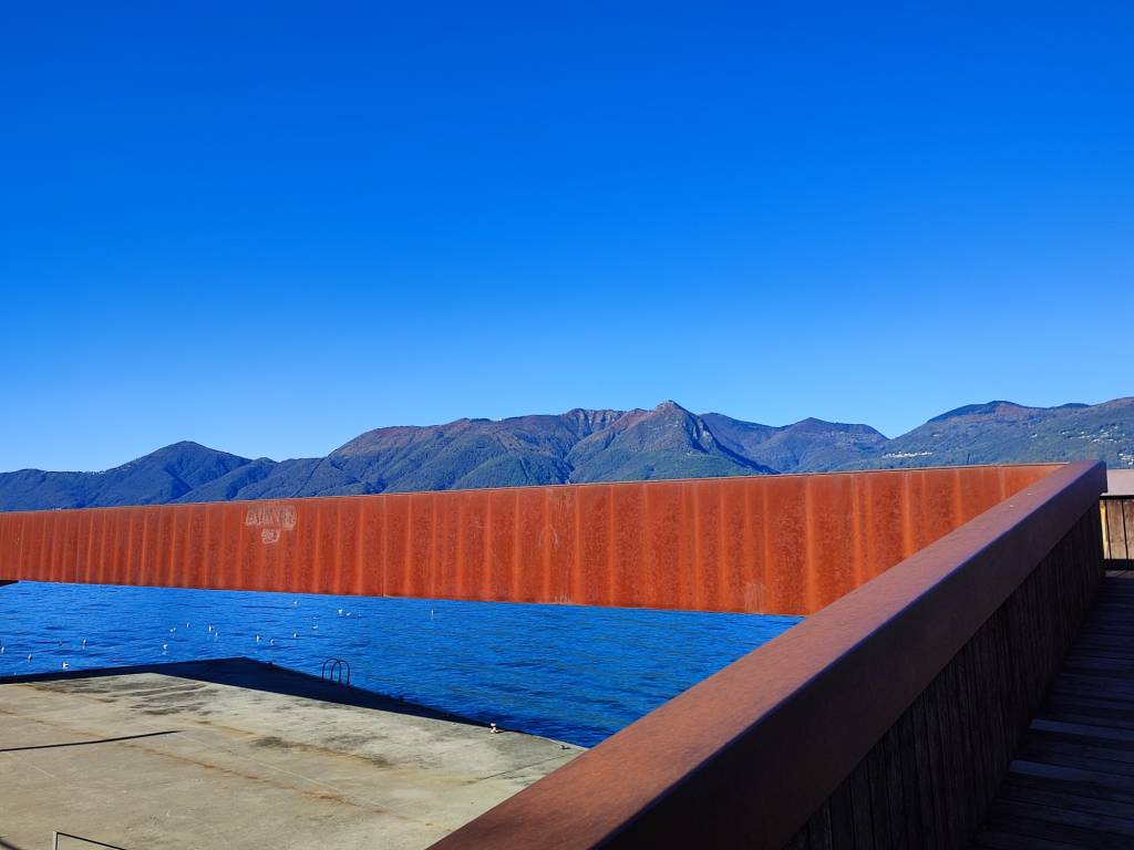 L\'autunno sul lago a Luino